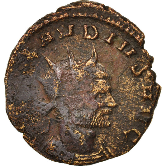 minca, 
  
  Claudius II (Gothicus), 
  
  Antoninianus
