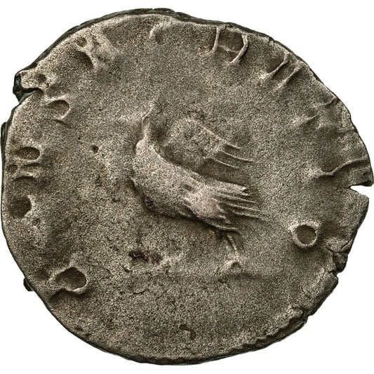minca, 
  
  Valerián II., 
  
  Antoninianus