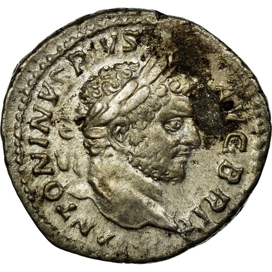 minca, 
  
  Caracalla, 
  
  denár