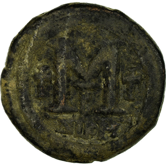 minca, 
  
  Justinian I, 
  
  Follis