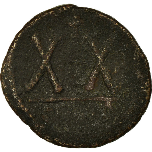 minca, 
  
  Konštantín Tiberius II., 
  
  Polovičný Follis