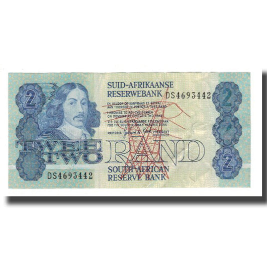 bankovka, 
  
  Južná Afrika, 
  
  2 Rand
