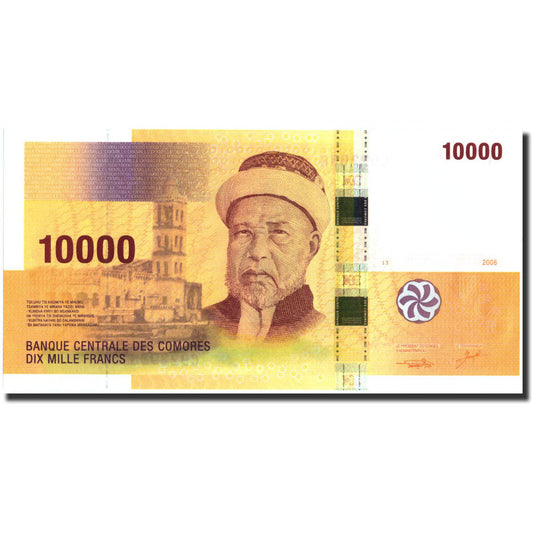 bankovka, 
  
  Komory, 
  
  10