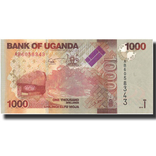 bankovka, 
  
  Uganda, 
  
  1000 šilingov