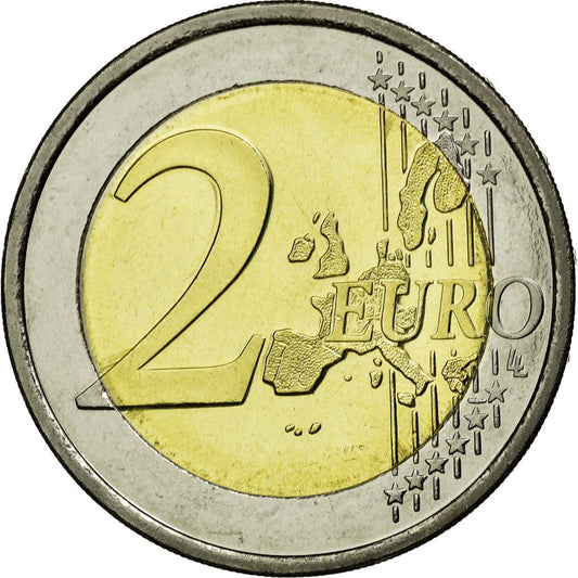 Luxembursko, 
  
  2 eurá, 
  
  50. du grand duc henri