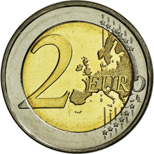 Slovinsko, 
  
  2 eurá, 
  
  Európska menová únia