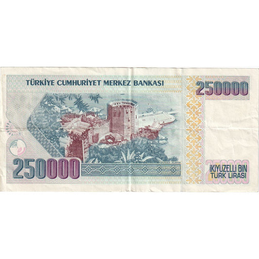 Turecko, 
  
  250, 
  
  000 lír