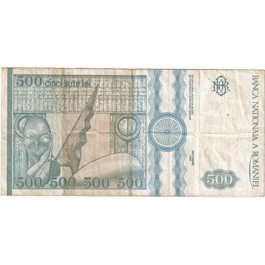 Rumunsko, 
  
  500 lei, 
  
  EF(40-45)
