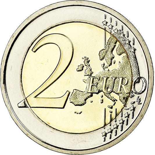 Belgicko, 
  
  2 eurá, 
  
  Reine Elisabeth