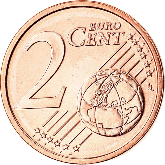 ÍRSKA REPUBLIKA, 
  
  2 euro centy, 
  
  2014
