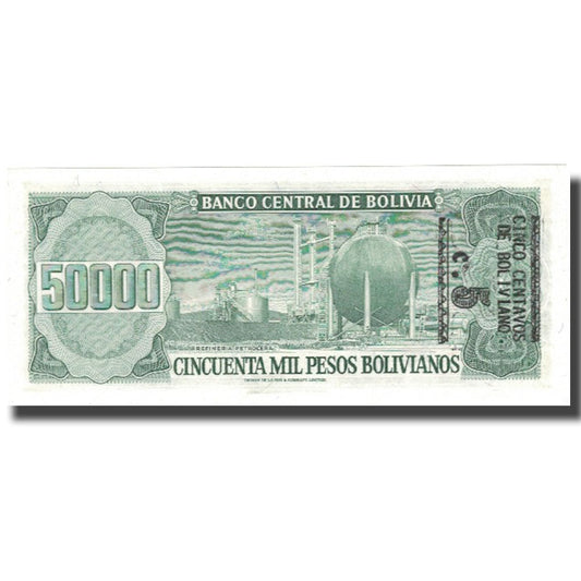 bankovka, 
  
  Bolívia, 
  
  50