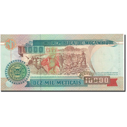 bankovka, 
  
  Mozambik, 
  
  10