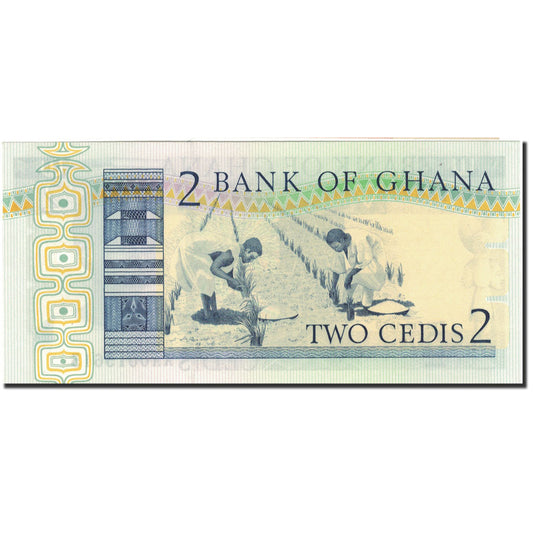 bankovka, 
  
  Ghana, 
  
  2 Cedis